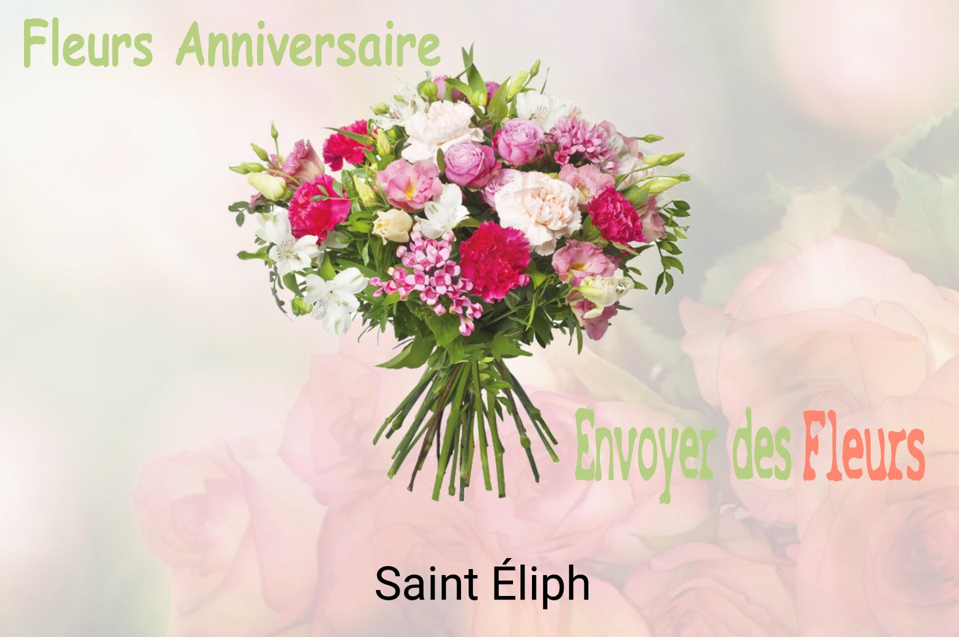 Bouquet de fleurs d’anniversaire livré à Saint-Éliph
